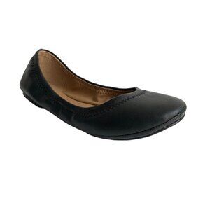 Lucky Brand Leather Erin Ballet Flats Black 7